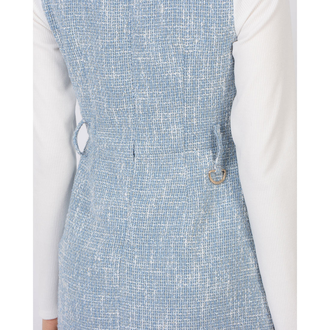 ココエアリー coco airy tweed onepiece （L.BLUE） L.BLUE