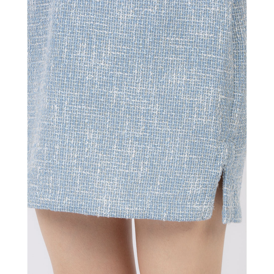 ココエアリー coco airy tweed onepiece （L.BLUE） L.BLUE