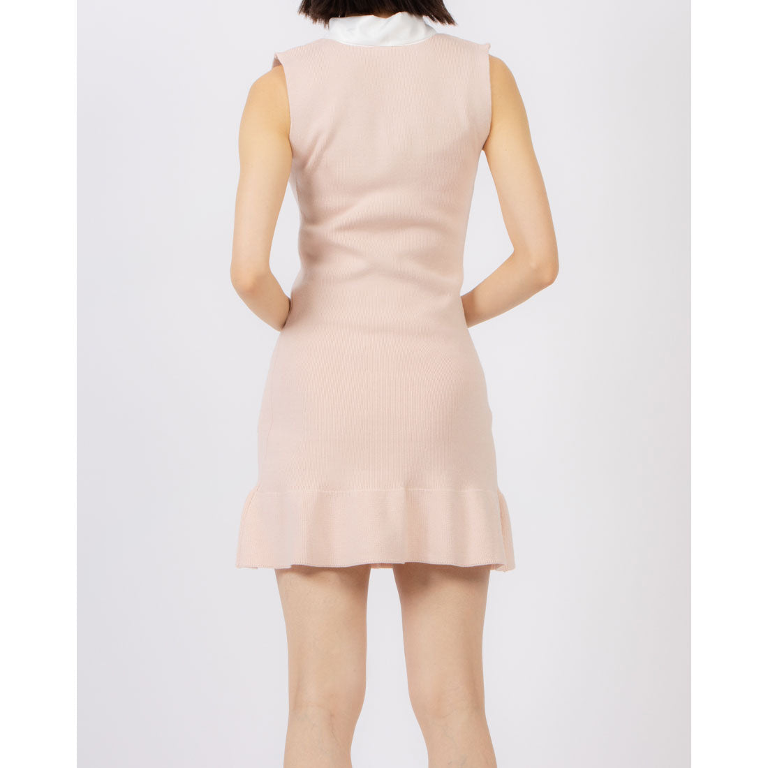 ココエアリー coco airy satin scarf knit oneーpiece （PINK） PINK