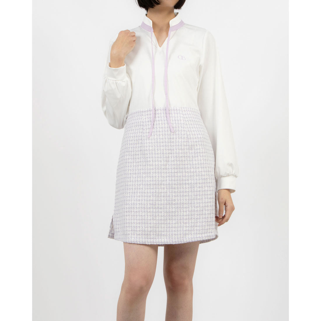 ココエアリー coco airy 2way ribbon onepiece （PURPLE） PURPLE