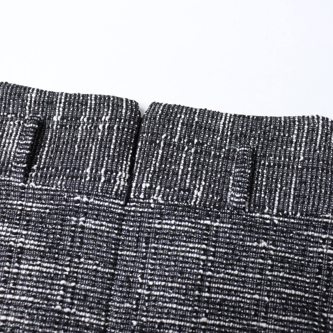 ココエアリー coco airy tweed peplum skirt （BLACK） BLACK