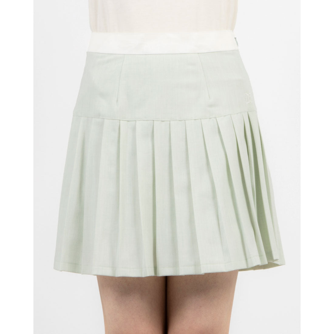 ココエアリー coco airy ribbon pleated skirt （MINT） MINT