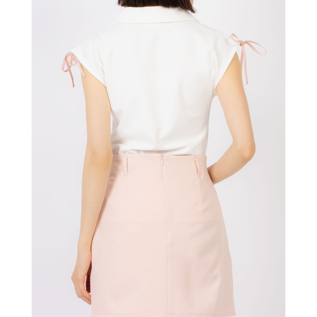 ココエアリー coco airy Drost shoulder tops （PINK） PINK