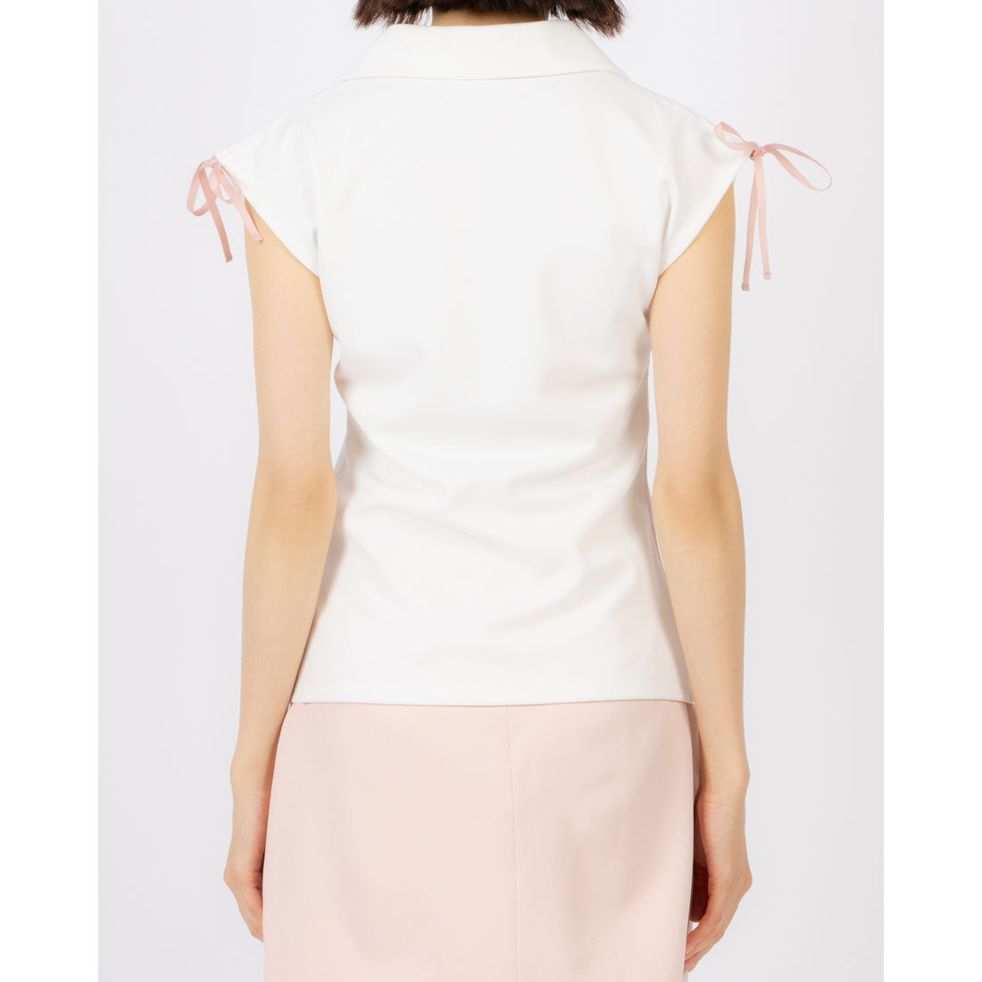 ココエアリー coco airy Drost shoulder tops （PINK） PINK