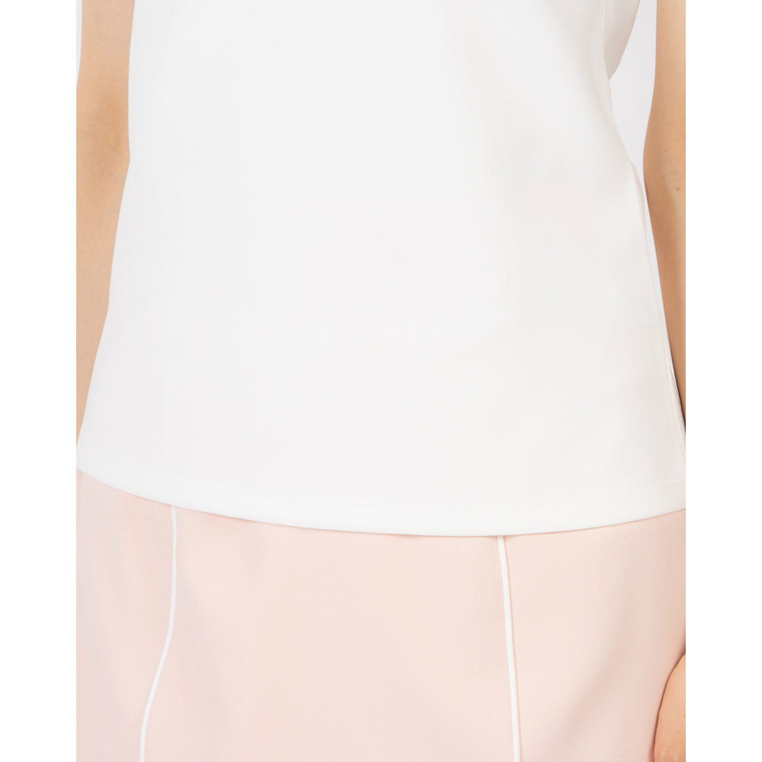 ココエアリー coco airy Drost shoulder tops （PINK） PINK