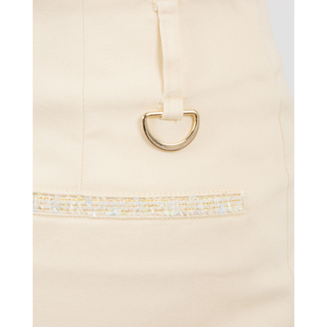 ココエアリー coco airy ashime tweed line skirt （BEIGE） BEIGE
