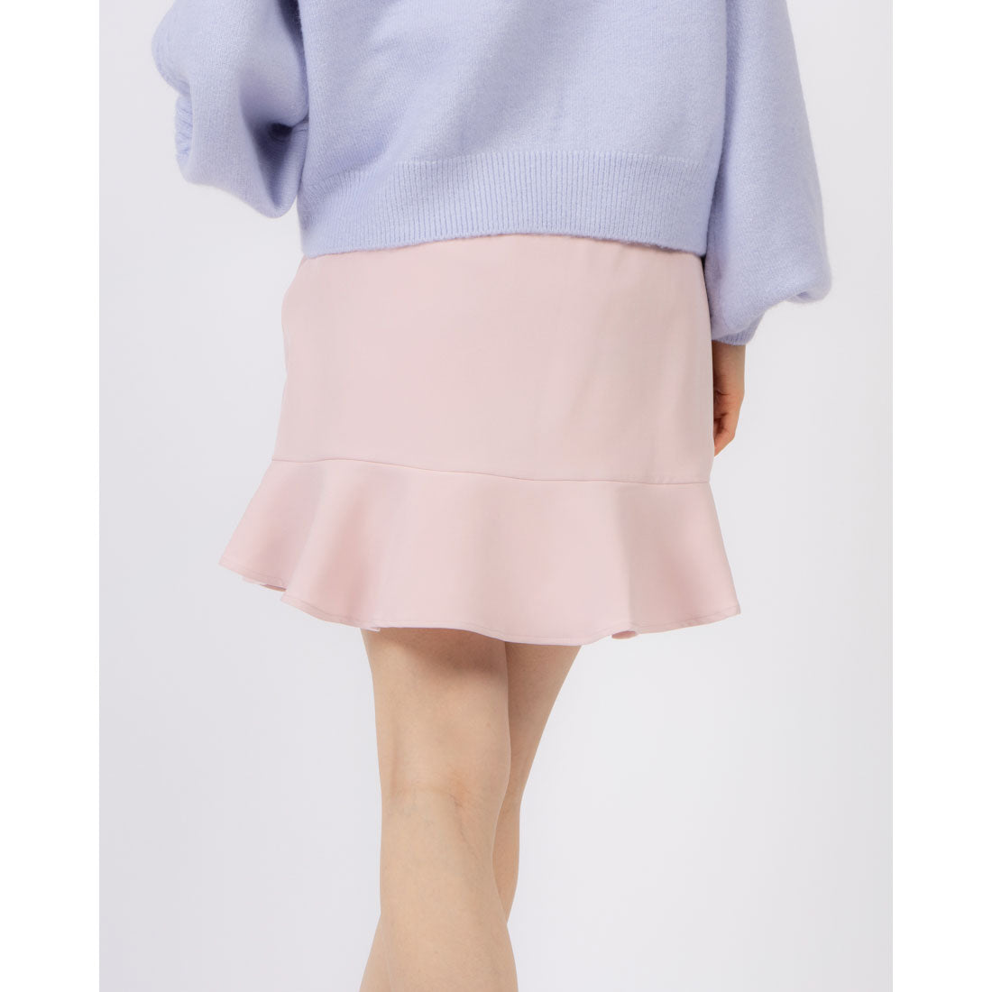 ココエアリー coco airy hem frill mini skirt （PINK） PINK