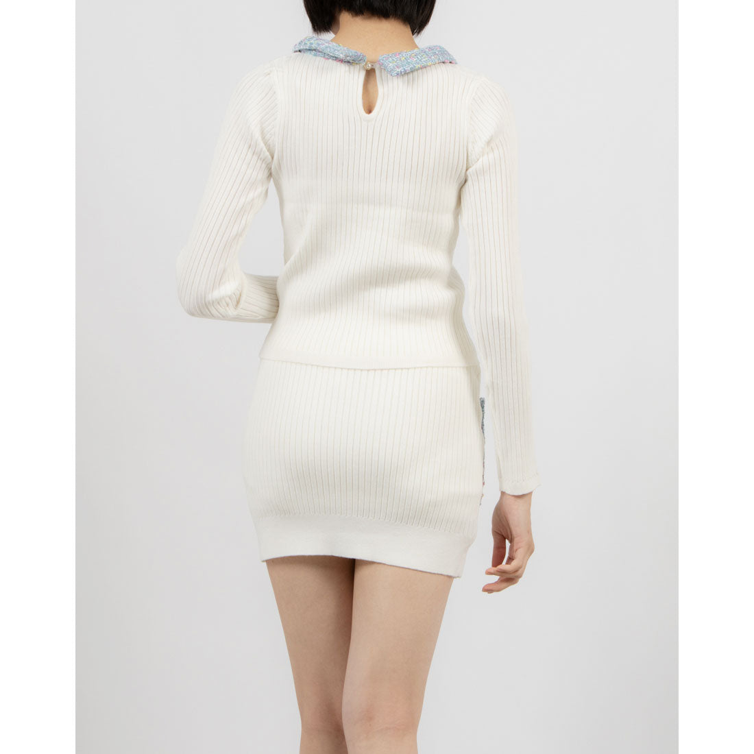 ココエアリー coco airy knit setup （O.WHITE） O.WHITE
