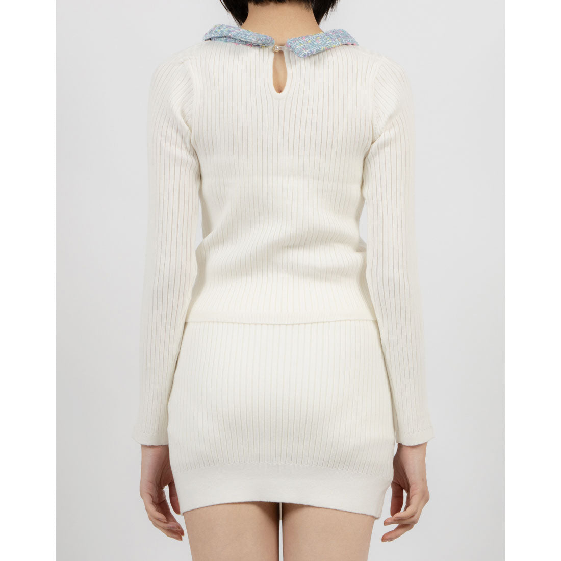 ココエアリー coco airy knit setup （O.WHITE） O.WHITE