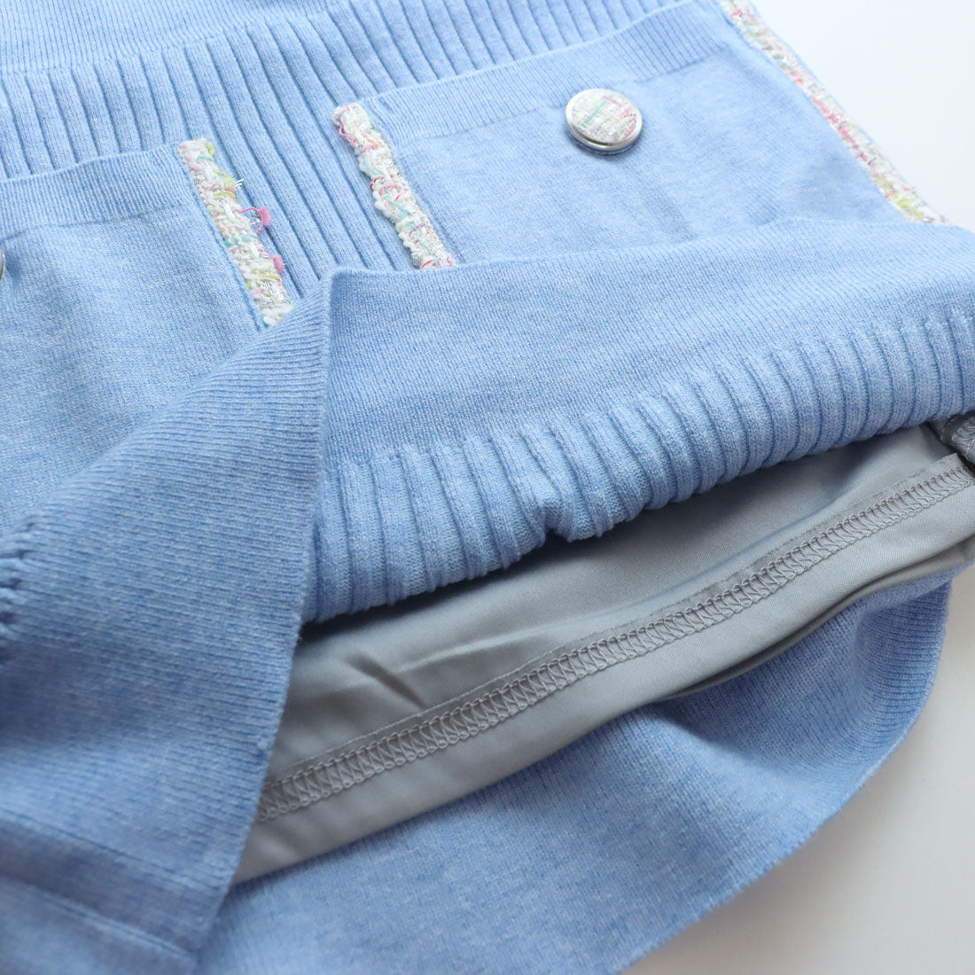 ココエアリー coco airy knit setup （O.WHITE） O.WHITE