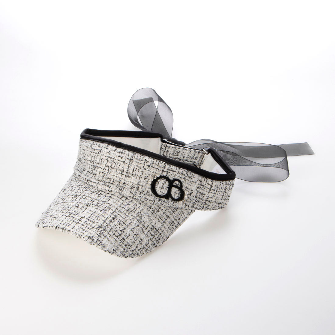 ココエアリー coco airy tweed sunvisor （BLACK） BLACK