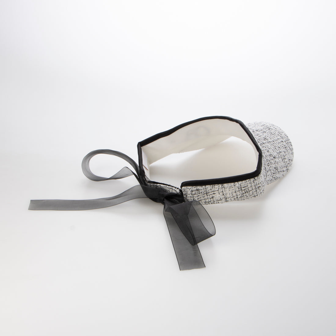 ココエアリー coco airy tweed sunvisor （BLACK） BLACK
