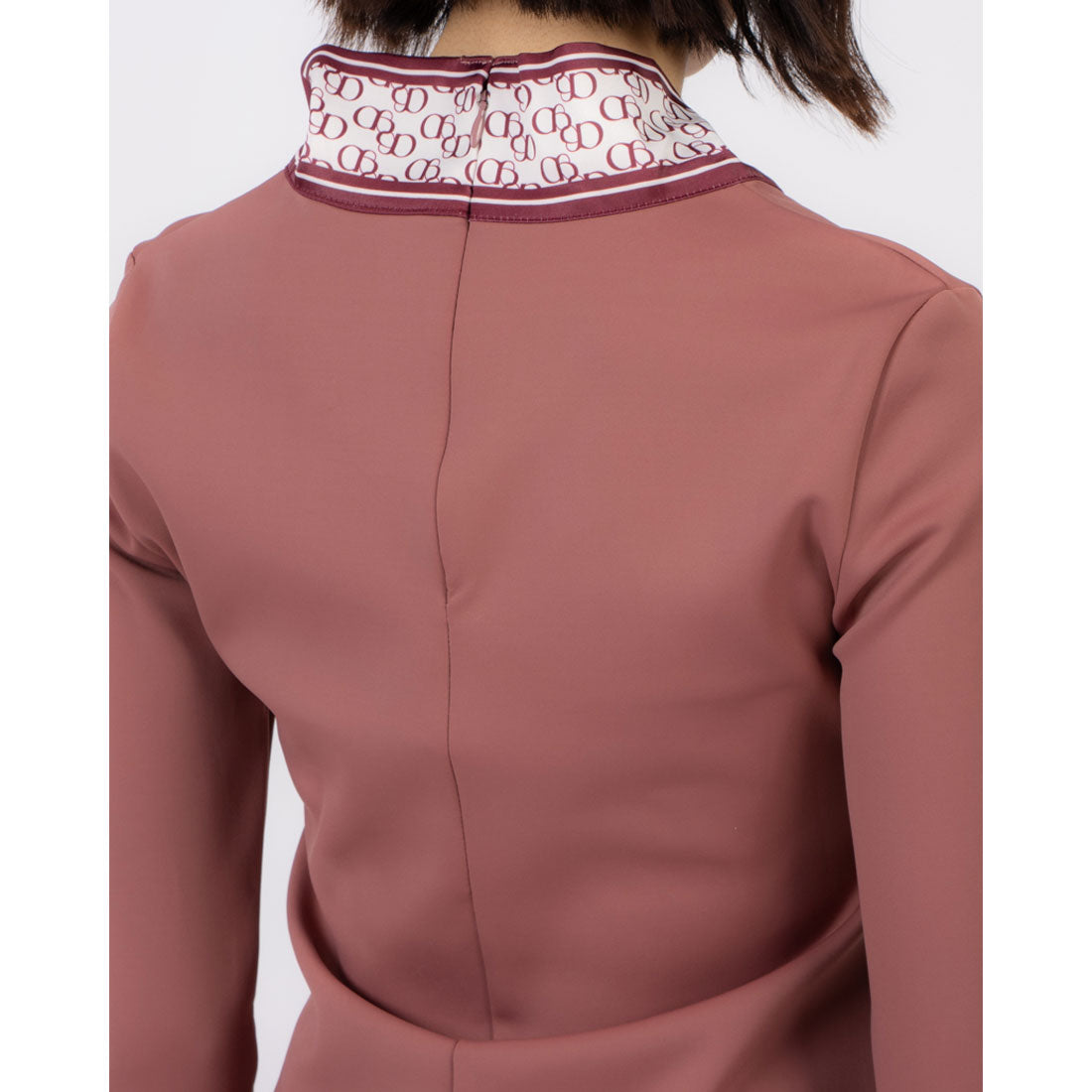 ココエアリー coco airy logo bowtie tops （BORDEAUX） BORDEAUX