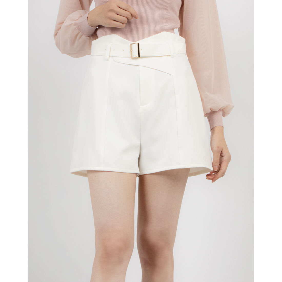 ココエアリー coco airy High waist short pants （O.WHT） O.WHT