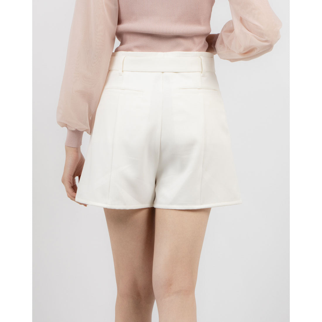 ココエアリー coco airy High waist short pants （O.WHT） O.WHT