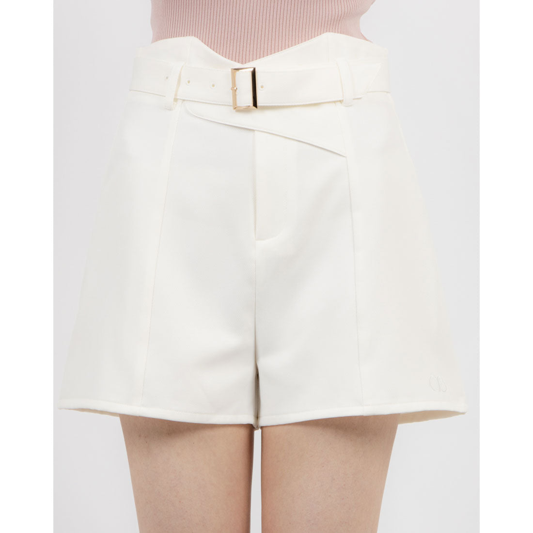 ココエアリー coco airy High waist short pants （O.WHT） O.WHT