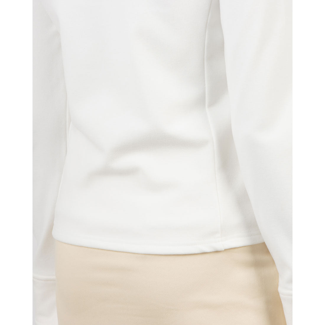 ココエアリー coco airy 2way fur zipup tops （O.WHITE） O.WHITE