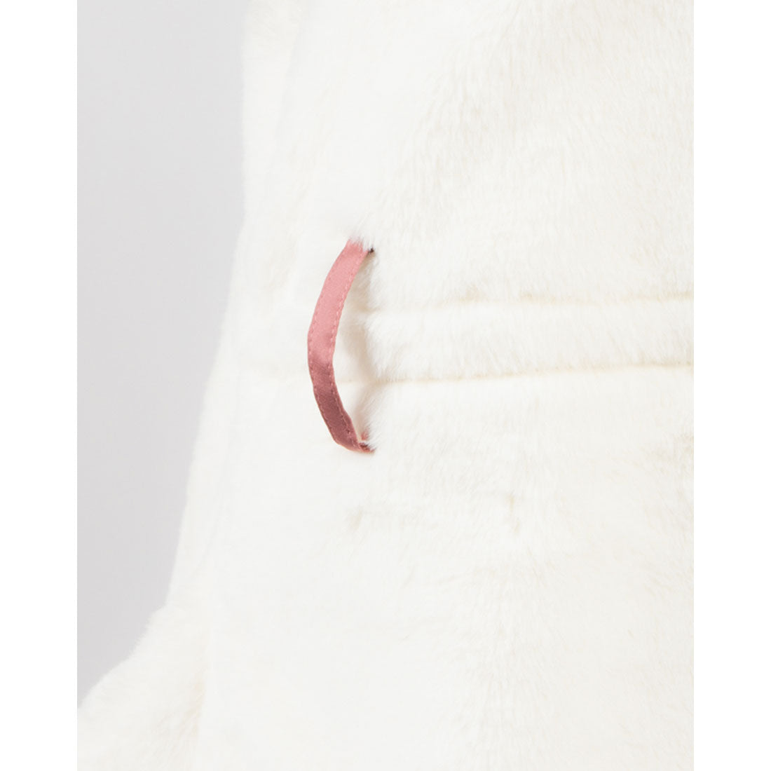 ココエアリー coco airy fur vest （O.WHITE） O.WHITE