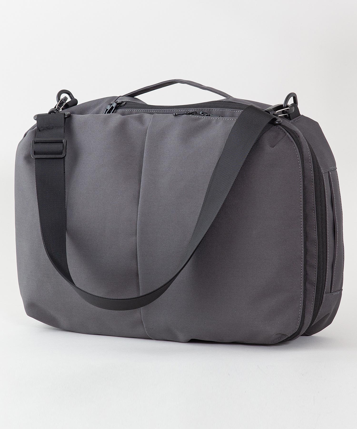 ジーンズメイト JEANS MATE 【BLUESTANDARD】撥水3WAYバッグ PCスリーブ付き 14インチサイズ対応 リュック ボストン ショルダー 通勤 通学 ビジネス シンプルデザイン （ブラック） ブラック