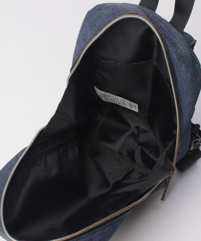 ジーンズメイト JEANS MATE 【EDWIN】エドウィン 別注 PU ボディバッグ 切替 切り替え デザイン カジュアル キレイめコーデ （ブラック） ブラック