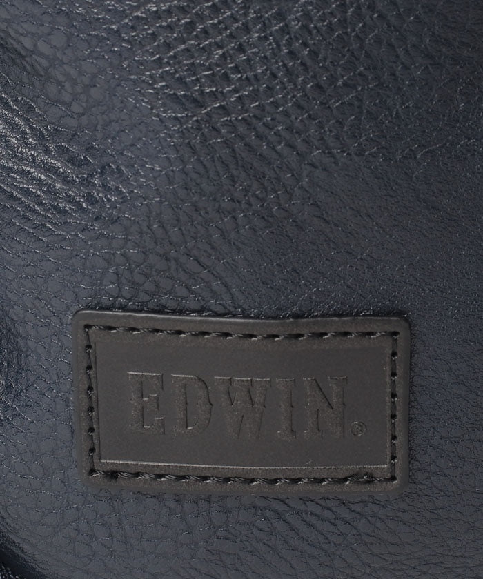 ジーンズメイト JEANS MATE 【EDWIN】エドウィン 別注 PU ボディバッグ 切替 切り替え デザイン カジュアル キレイめコーデ （ブラック） ブラック