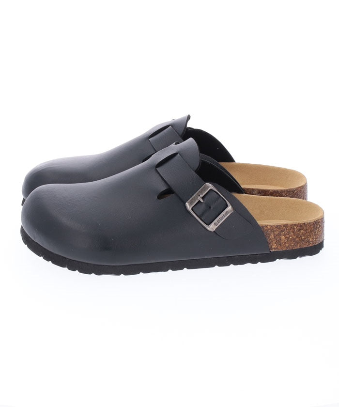 ジーンズメイト JEANS MATE 【EDWIN】ボストンタイプ サンダル EW9071 コンフォート 紳士 事務所履き スリッパ つっかけ （ブラック） ブラック