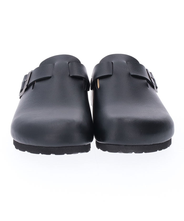 ジーンズメイト JEANS MATE 【EDWIN】ボストンタイプ サンダル EW9071 コンフォート 紳士 事務所履き スリッパ つっかけ （ブラック） ブラック
