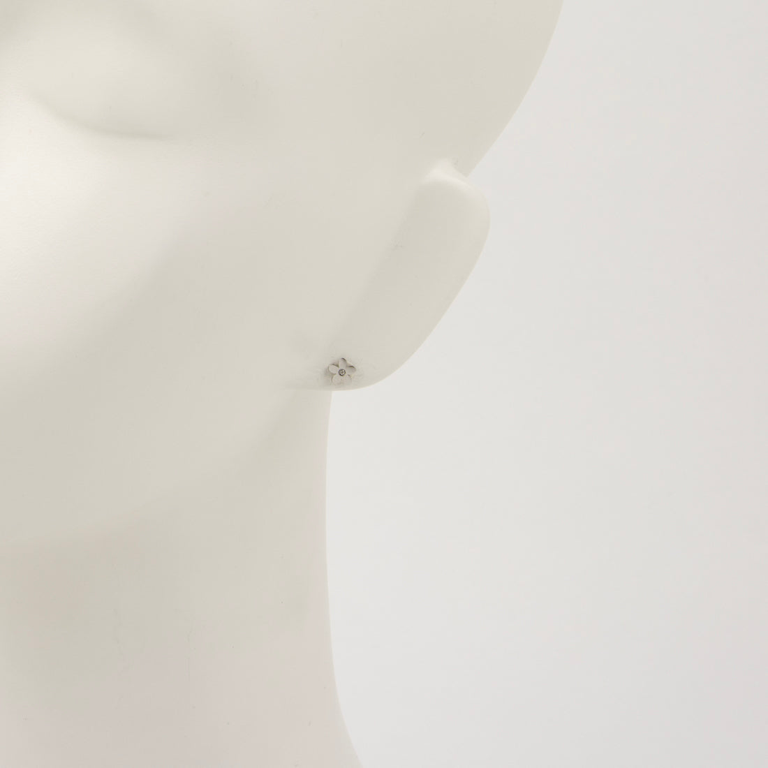 ジーンズメイト JEANS MATE ジルコニア フラワー ピアスセット Os accessory （シルバー） シルバー