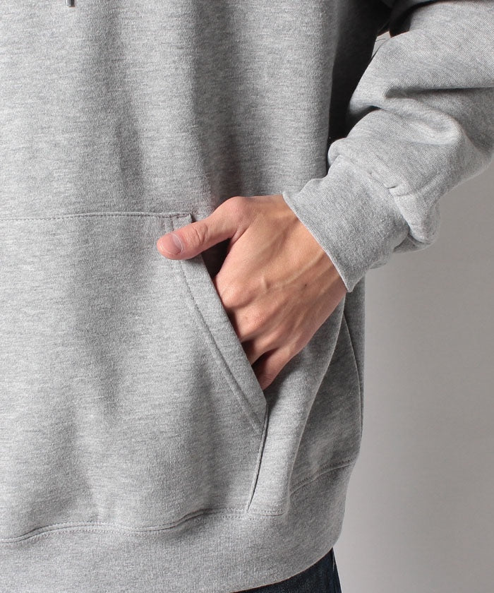 ジーンズメイト JEANS MATE 【UNIIT】ヘビー ウェイト 裏起毛 ビッグ シルエット クルー ネック スウェット （ブルーグレー） ブルーグレー