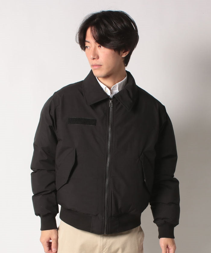 ジーンズメイト JEANS MATE 【UNIIT】ボリューム エコダウン MAー1 定番ブルゾン （ブラック） ブラック