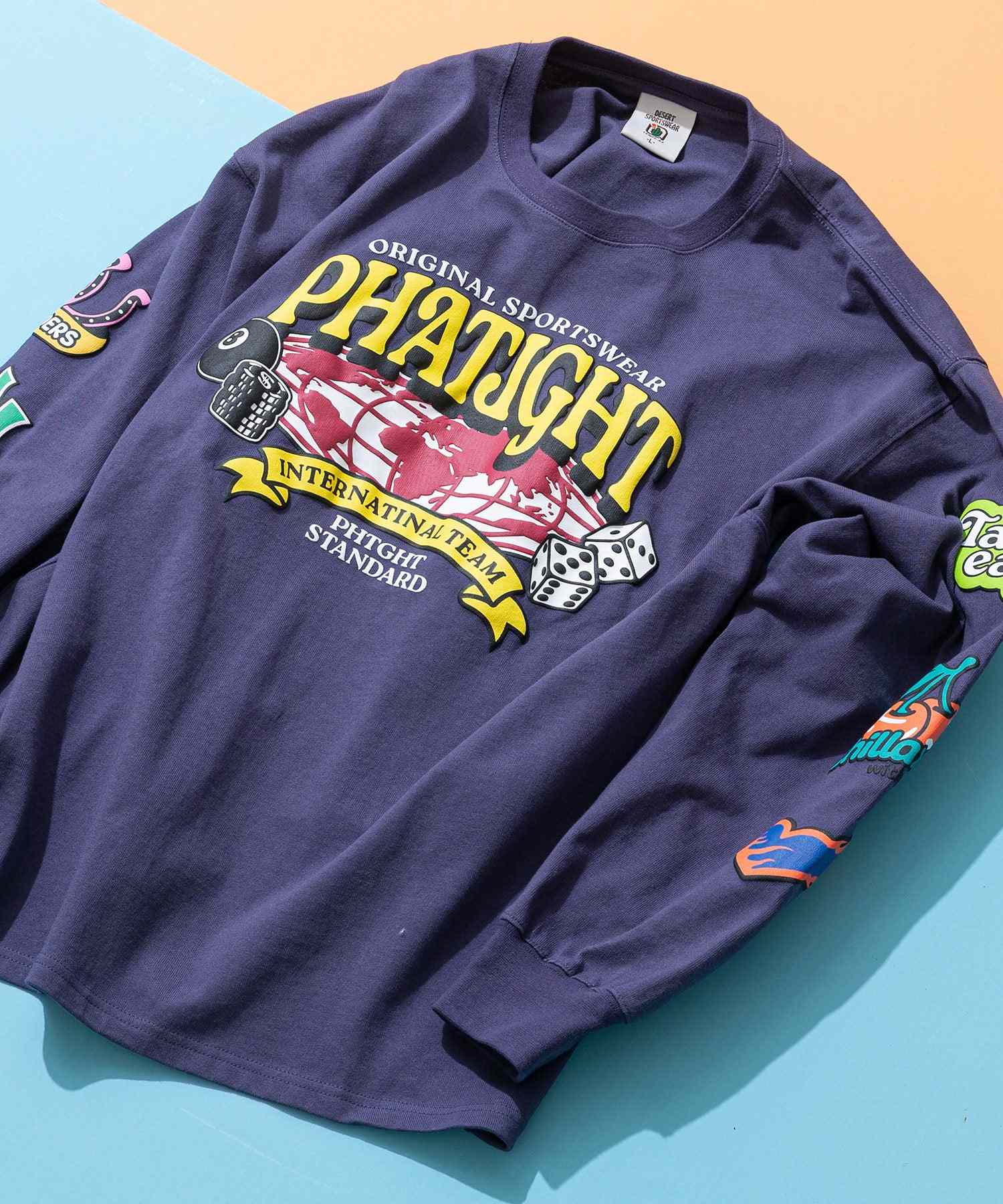 JEANS MATE 【DESERT SPORTSWEAR】 Graphic Long Sleeve T-shirt