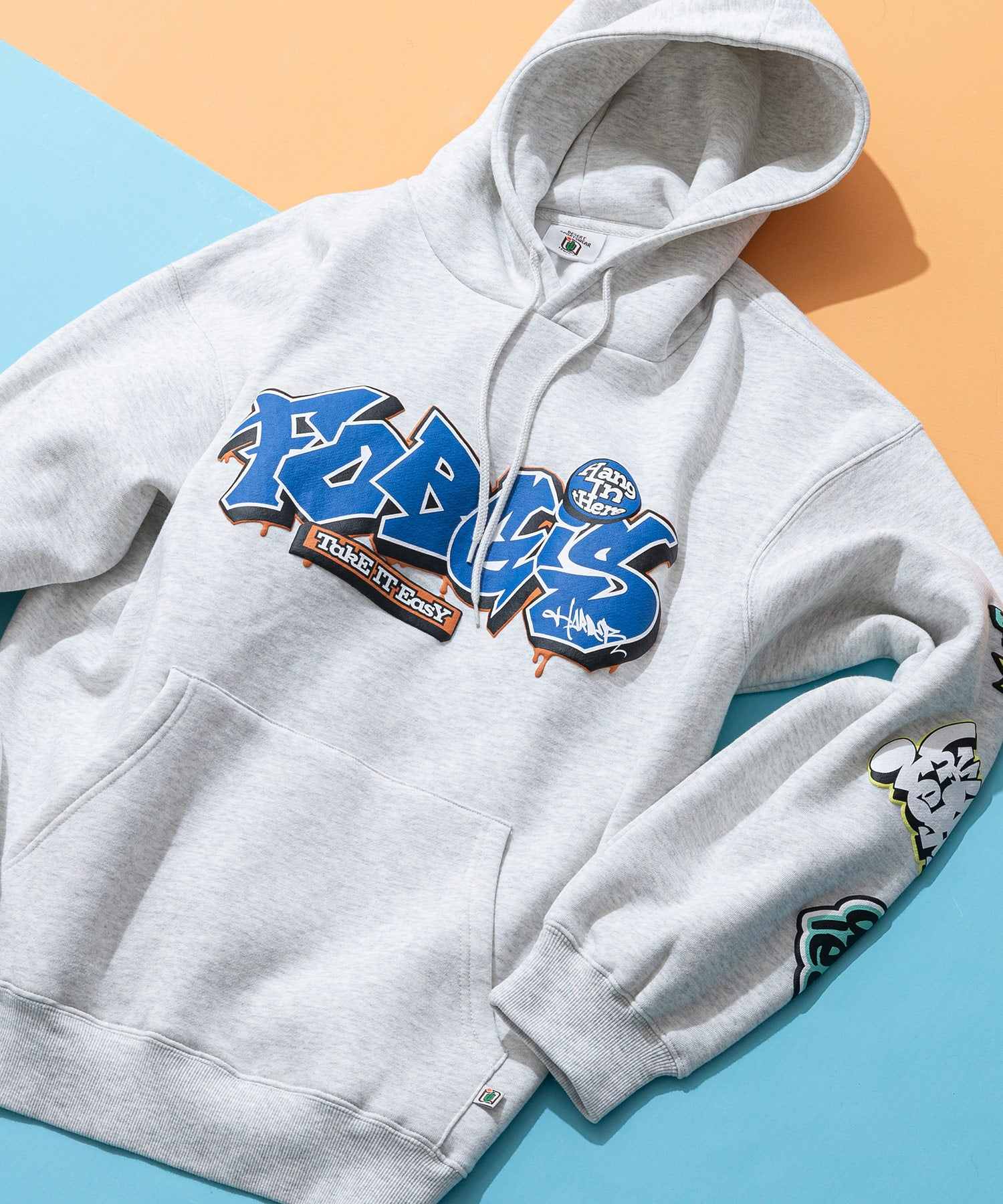 ジーンズメイト JEANS MATE 【DESERT SPORTSWEAR】グラフィック プルオーバー パーカー
