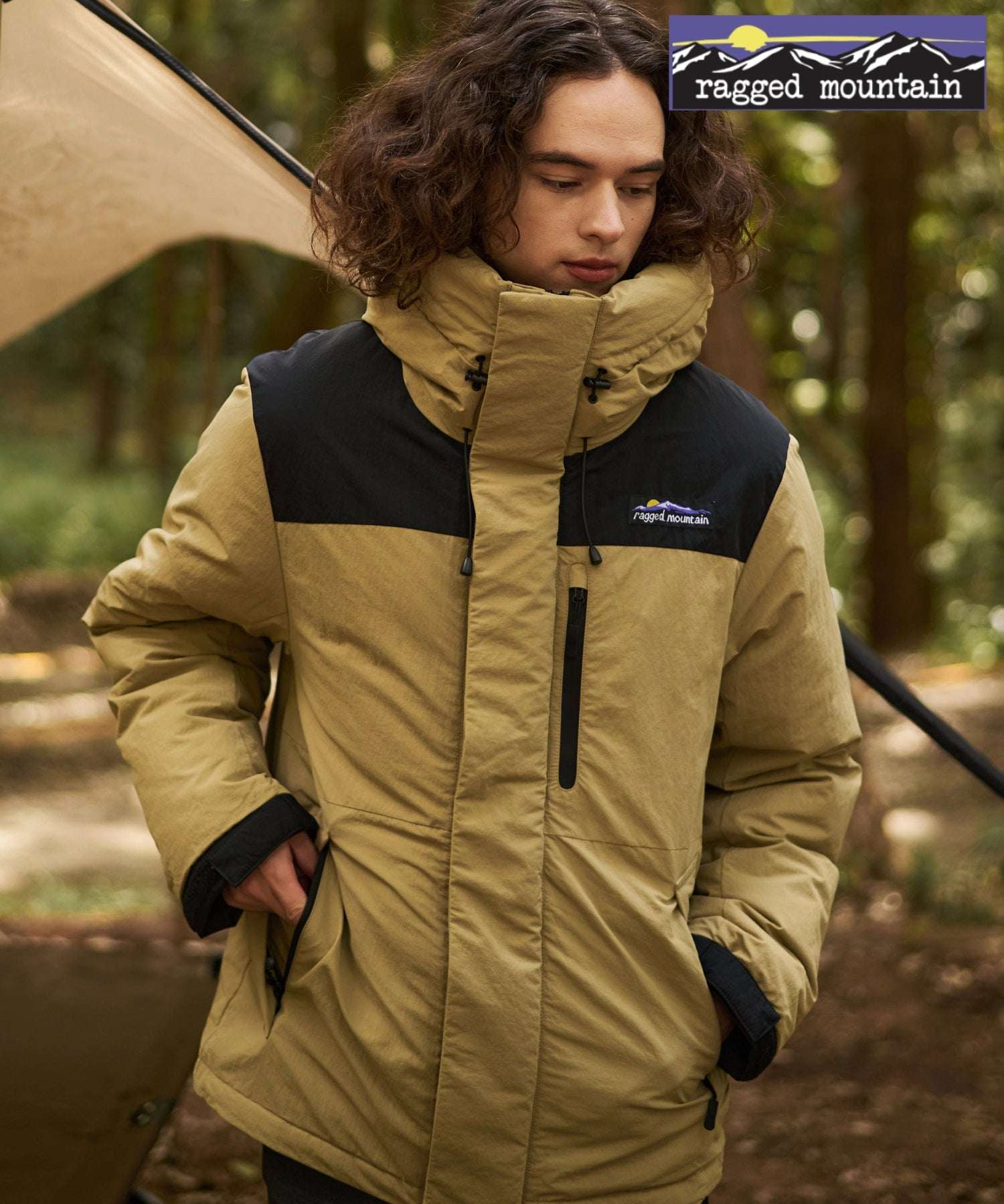 ジーンズメイト JEANS MATE 【RAGGED MOUNTAIN】BOW ダウンジャケット （ベージュ） ベージュ