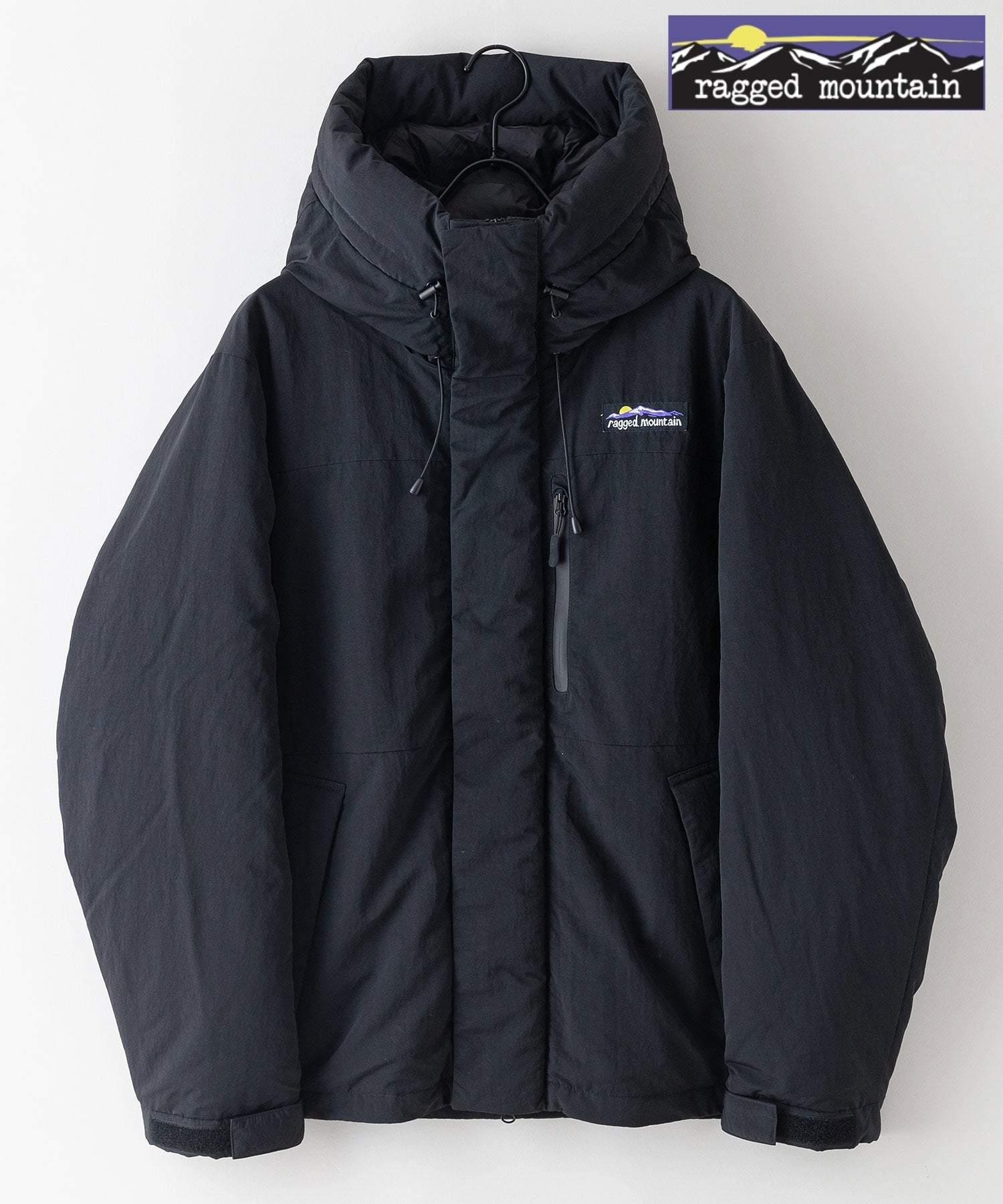 ジーンズメイト JEANS MATE 【RAGGED MOUNTAIN】BOW ダウンジャケット,ブラック