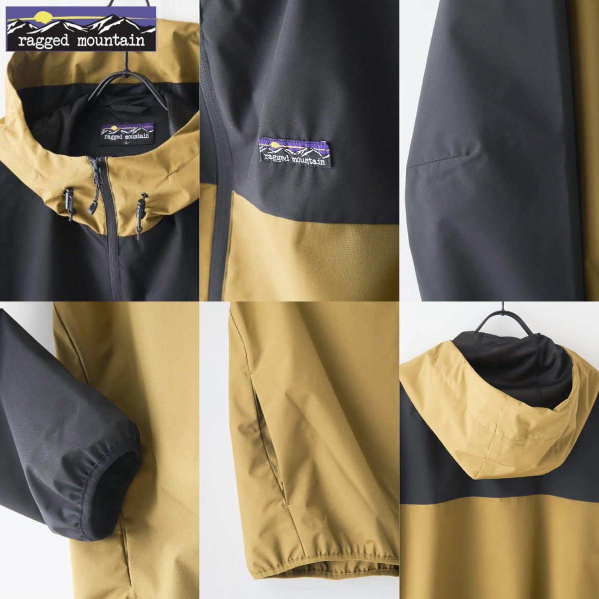JEANS MATE 【RAGGED MOUNTAIN】 All-Weather Mountain Parka Windbreaker Water-Repellent Windproof Unisex Commuting Schooling Slim Fit