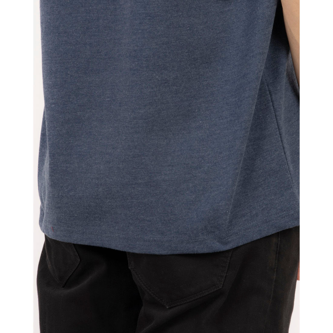 ジーンズメイト JEANS MATE ZERO STAIN クルーネック Tシャツ 汗染み目立ちにくい （ブルー） ブルー