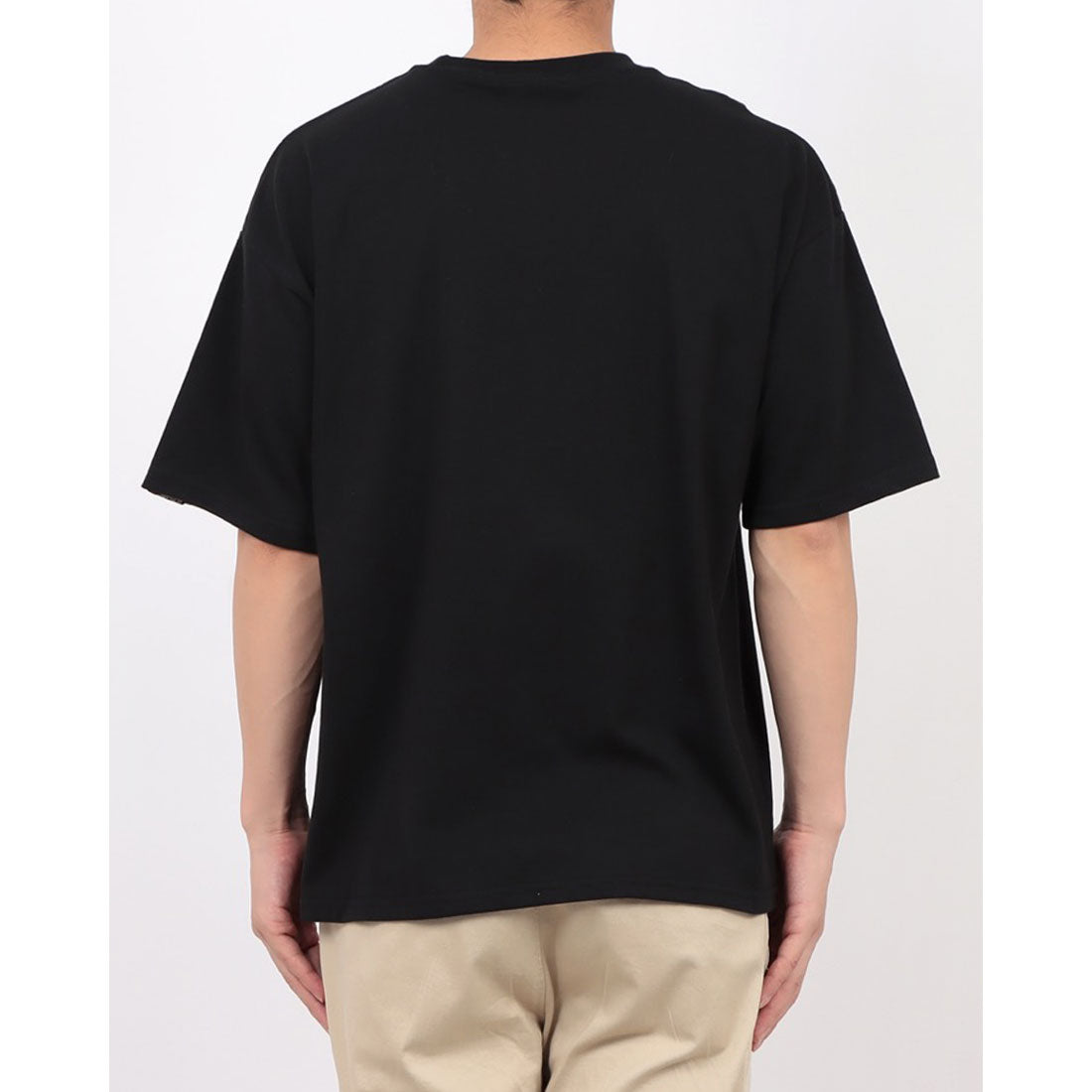ジーンズメイト JEANS MATE SAVIER サークルロゴ プリントTシャツ2 （ブラック） ブラック