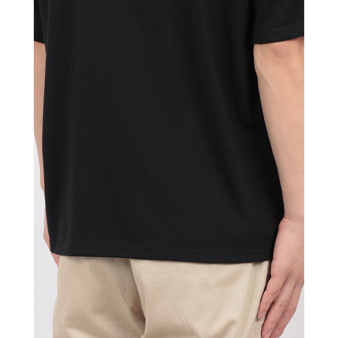 ジーンズメイト JEANS MATE SAVIER サークルロゴ プリントTシャツ2 （ブラック） ブラック