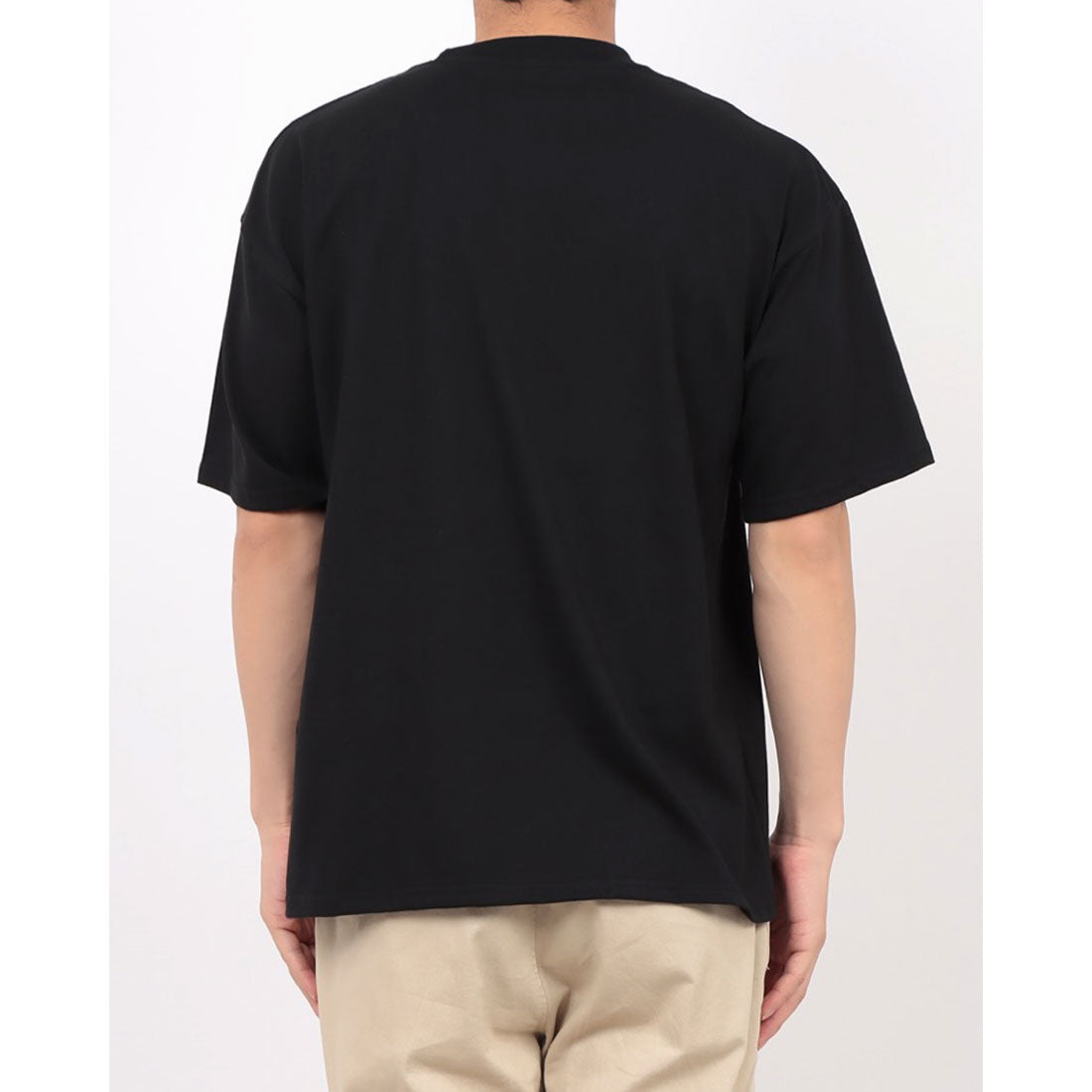 ジーンズメイト JEANS MATE SAVIER フラワープリント Tシャツ2 （ブラック） ブラック