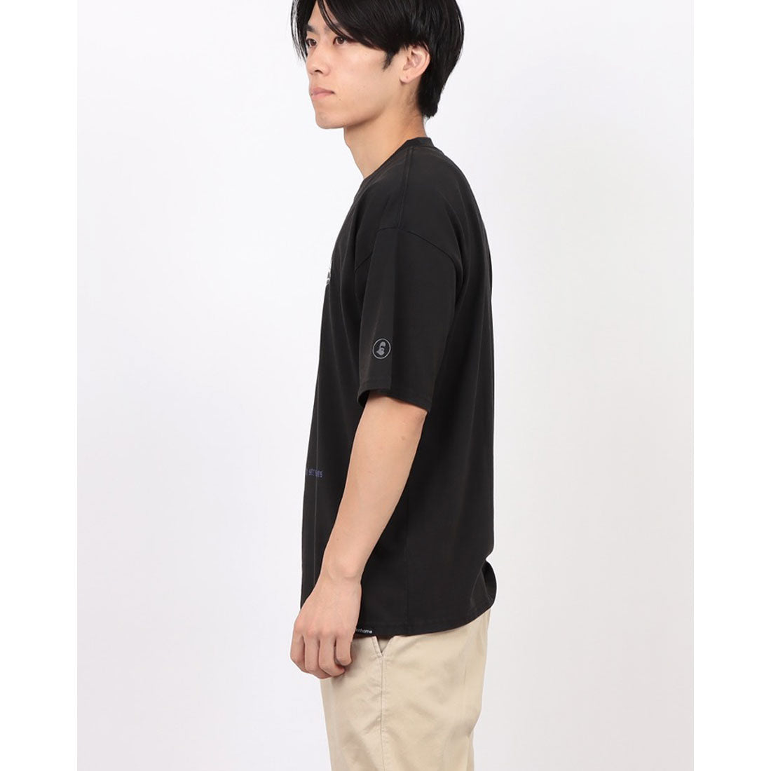 ジーンズメイト JEANS MATE BRKNHOME アートプリント Tシャツ2 （ホワイト） ホワイト