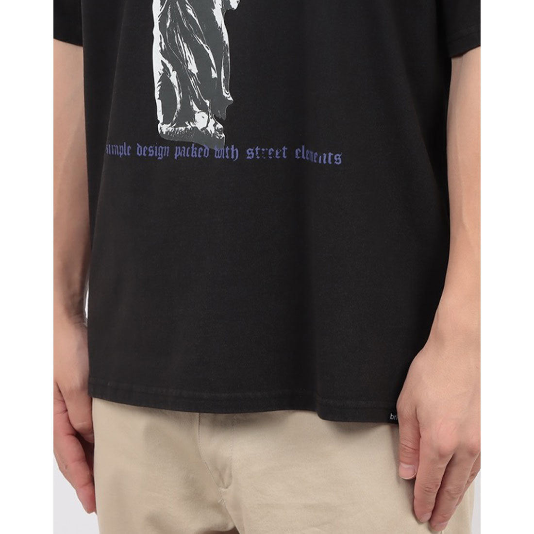 ジーンズメイト JEANS MATE BRKNHOME アートプリント Tシャツ2 （ホワイト） ホワイト