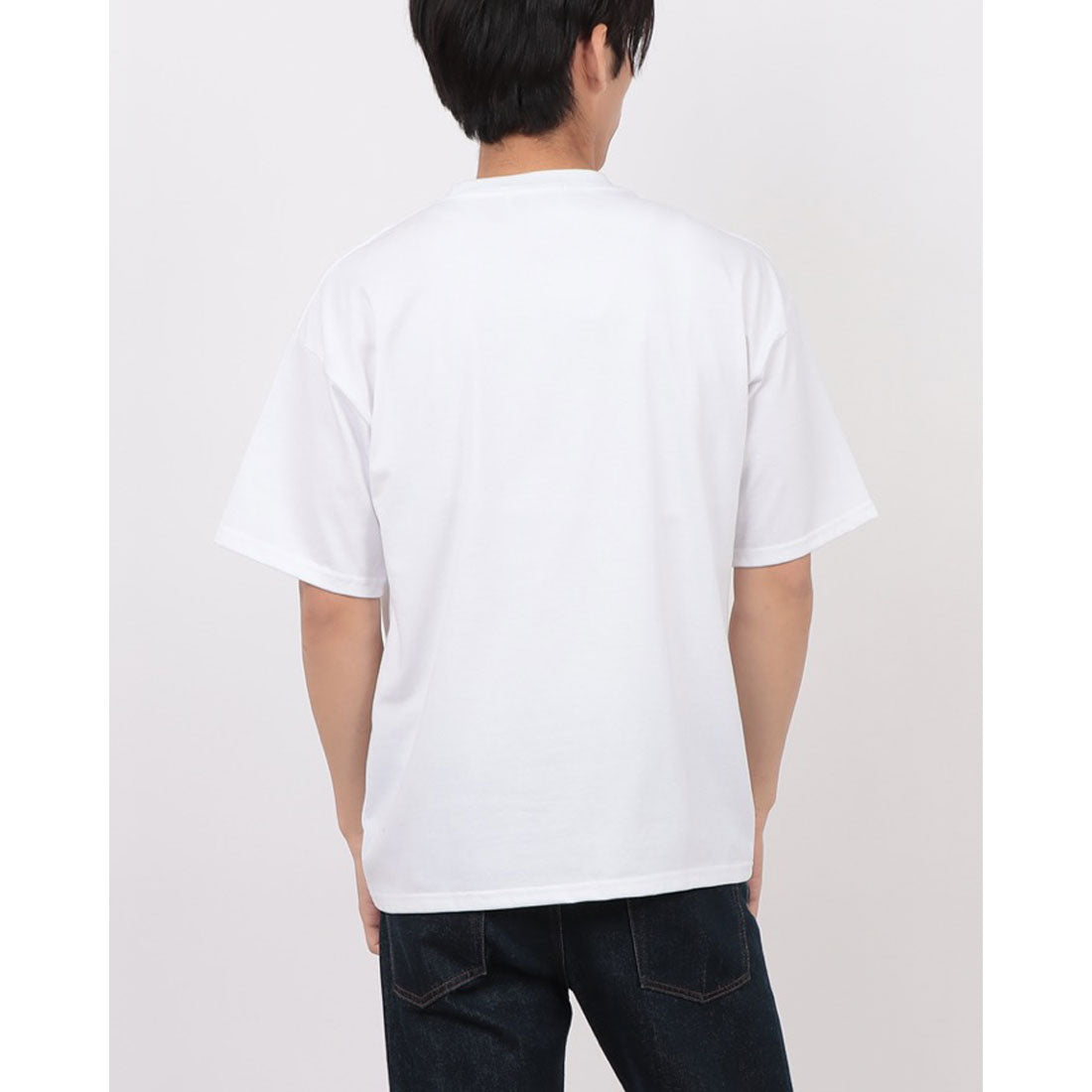 ジーンズメイト JEANS MATE OUTDOOR EXCHANGE リーフロゴ プリント Tシャツ （ホワイト） ホワイト