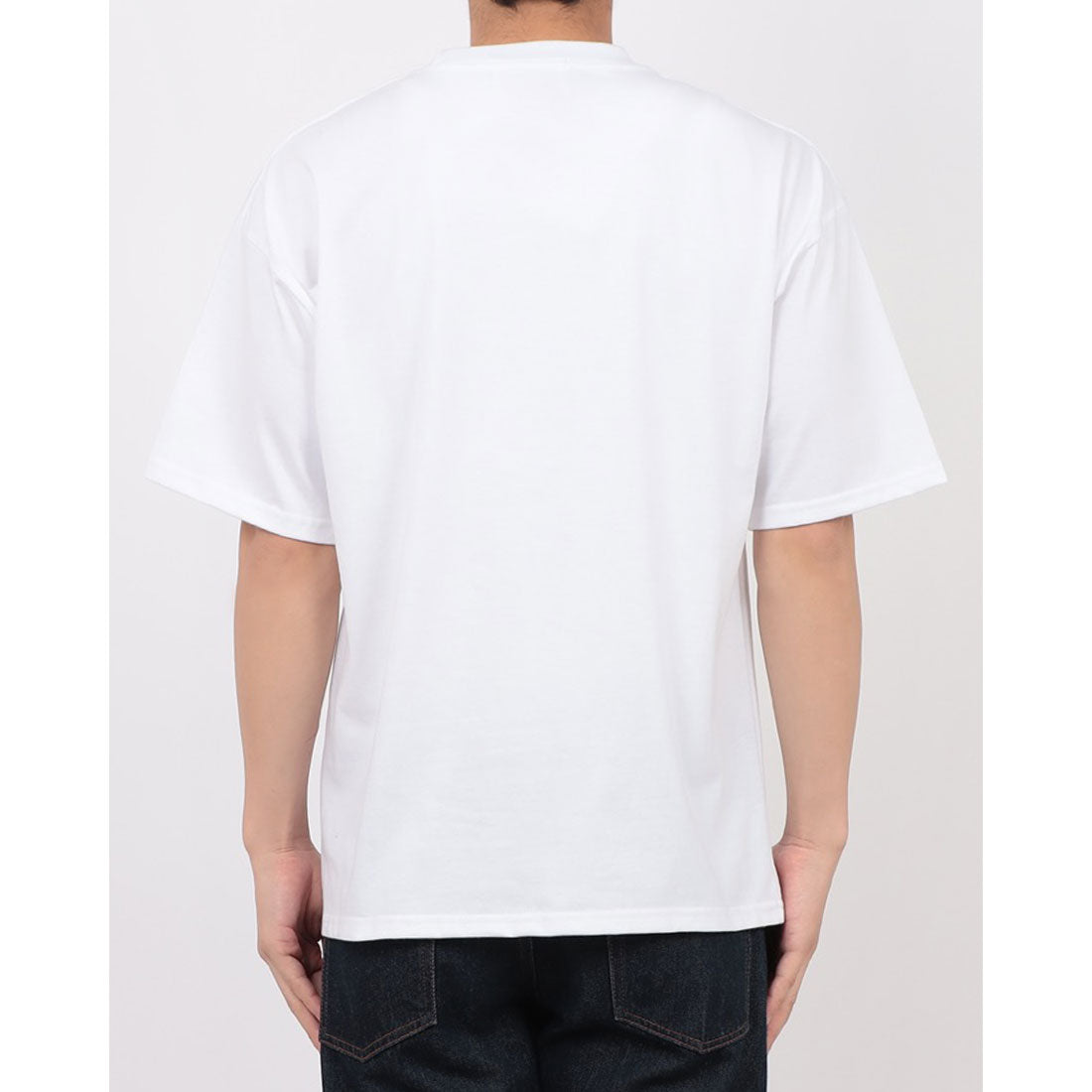 ジーンズメイト JEANS MATE OUTDOOR EXCHANGE リーフロゴ プリント Tシャツ （ホワイト） ホワイト