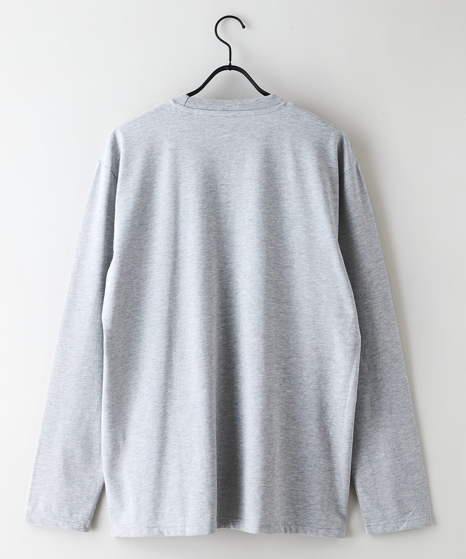 ジーンズメイト JEANS MATE 汗染み 防止 胸ポケ クルーネック ロンT ZERO STAIN ゼロステイン （モクグレー） モクグレー