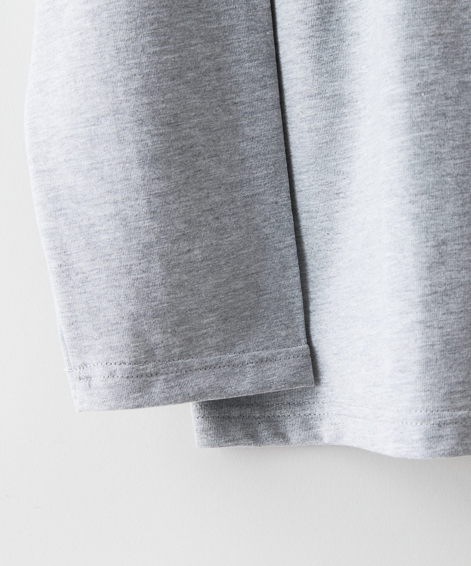ジーンズメイト JEANS MATE 汗染み 防止 モックネック ロンT ZERO STAIN ゼロステイン （モクグレー） モクグレー