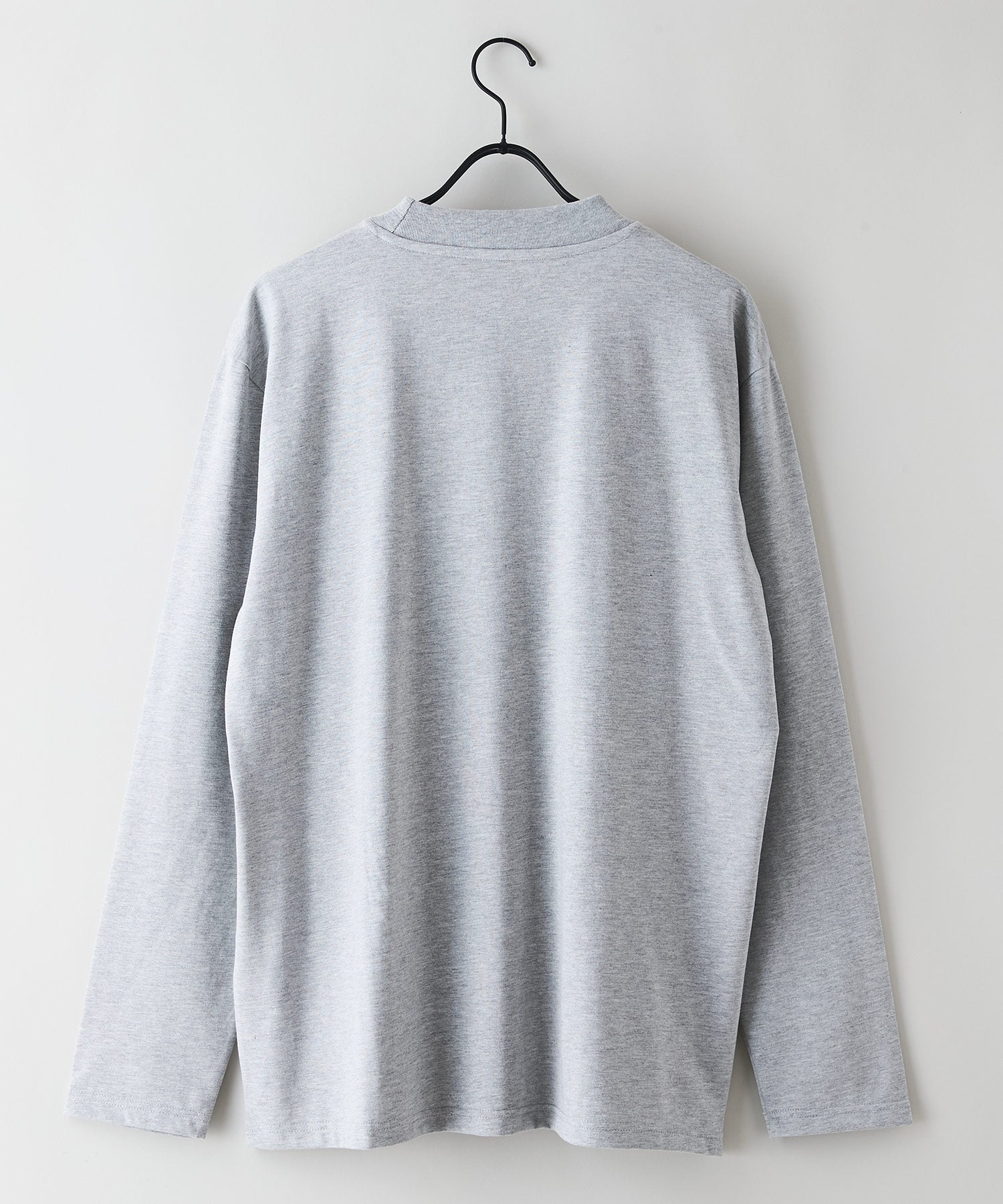 ジーンズメイト JEANS MATE 汗染み 防止 モックネック ロンT ZERO STAIN ゼロステイン （モクグレー） モクグレー