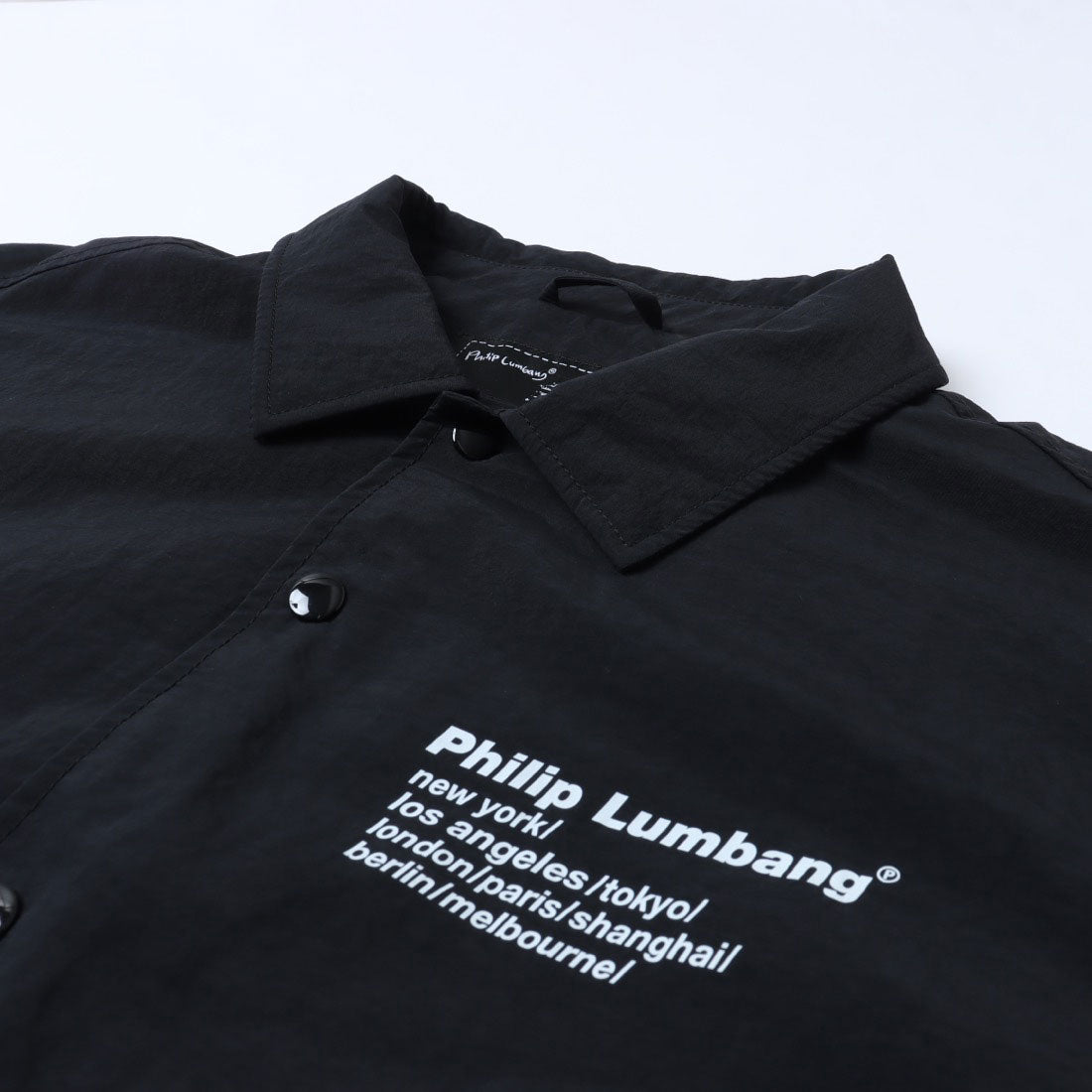 ジーンズメイト JEANS MATE ナイロン コーチジャケット Philip Lumbang （ブラウンA） ブラウンA