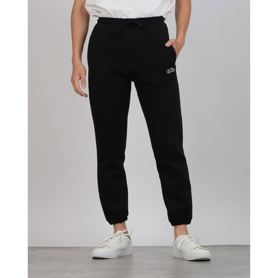 ジーンズメイト JEANS MATE PELHAM 裏ボア スウェットパンツ RAGGED MOUNTAIN （ブラック） ブラック
