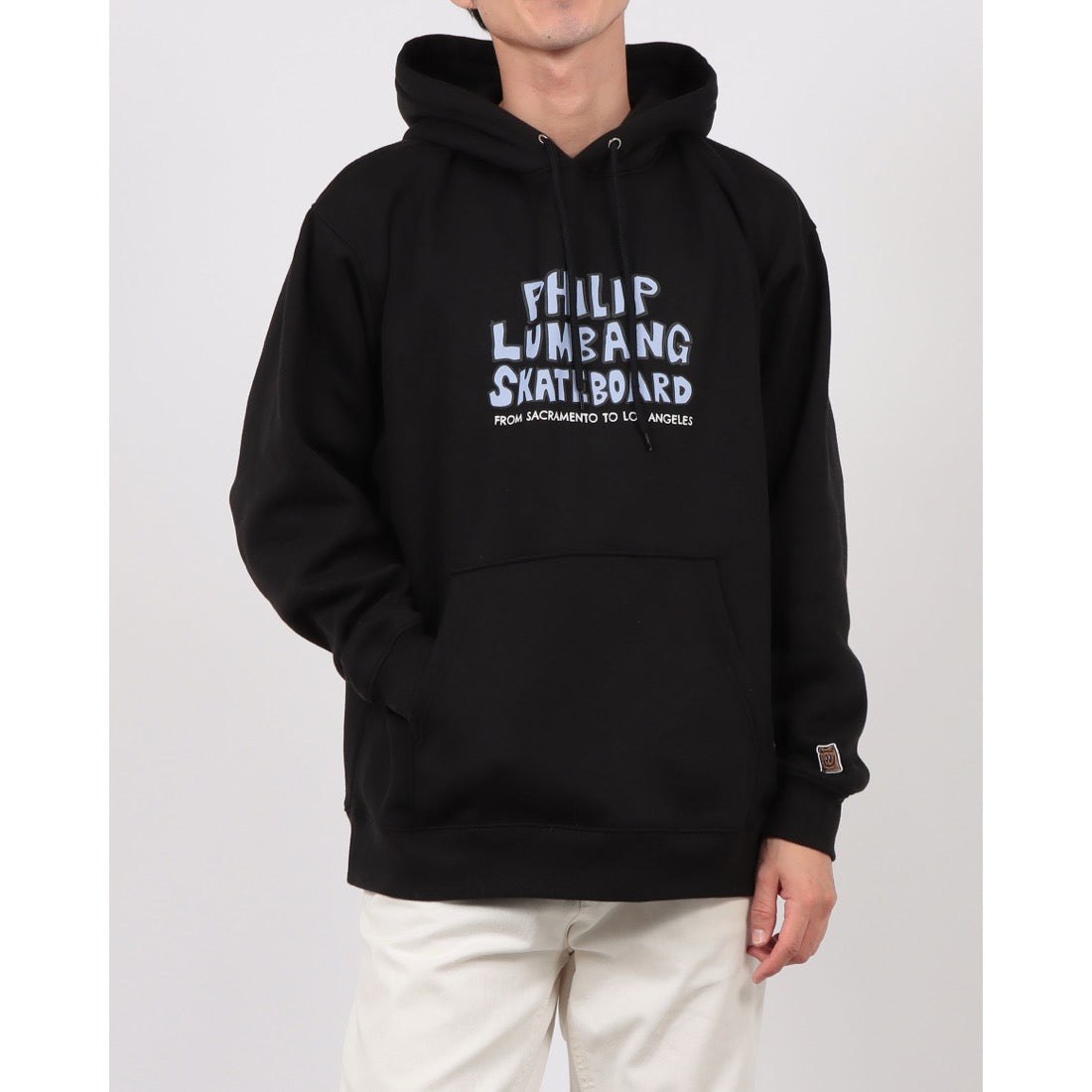 ジーンズメイト JEANS MATE Philip Lumbang リラックスフィット フーディー （ブラックA） ブラックA