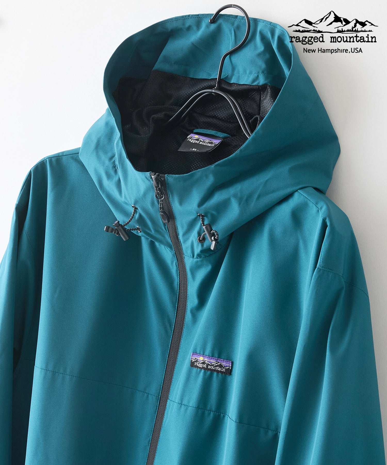 ジーンズメイト JEANS MATE 【RAGGED MOUNTAIN】全天候型 オールウェザー マウンテンパーカー ウインドブレーカー 撥水 防風 （エメグリーン） エメグリーン